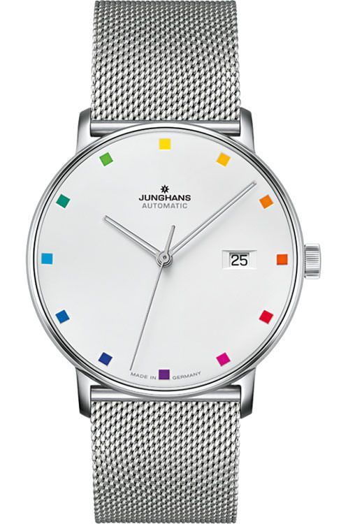 Junghans FORM A 39.3 mm Watch in Silver Dial