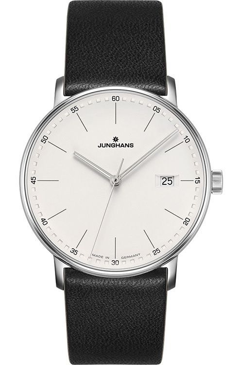 Junghans Quartz 39 mm Watch in Silver Dial