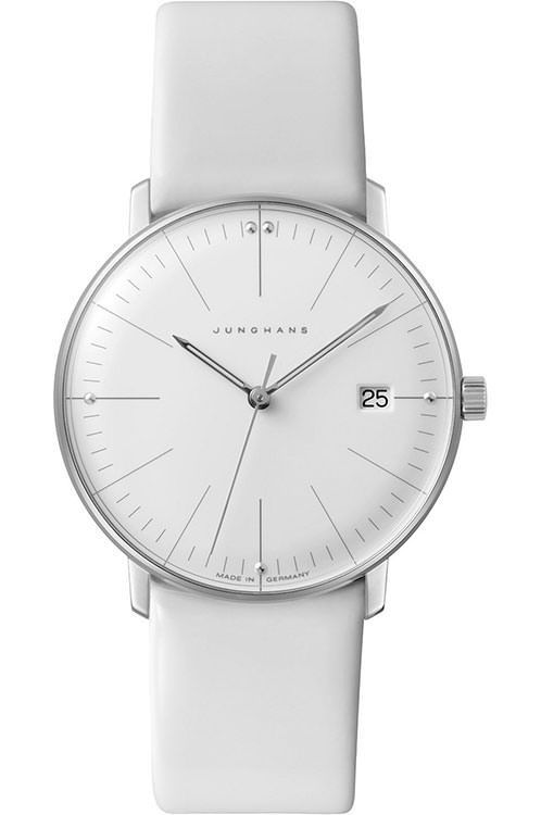 Junghans Quartz 33 mm Watch in White Dial