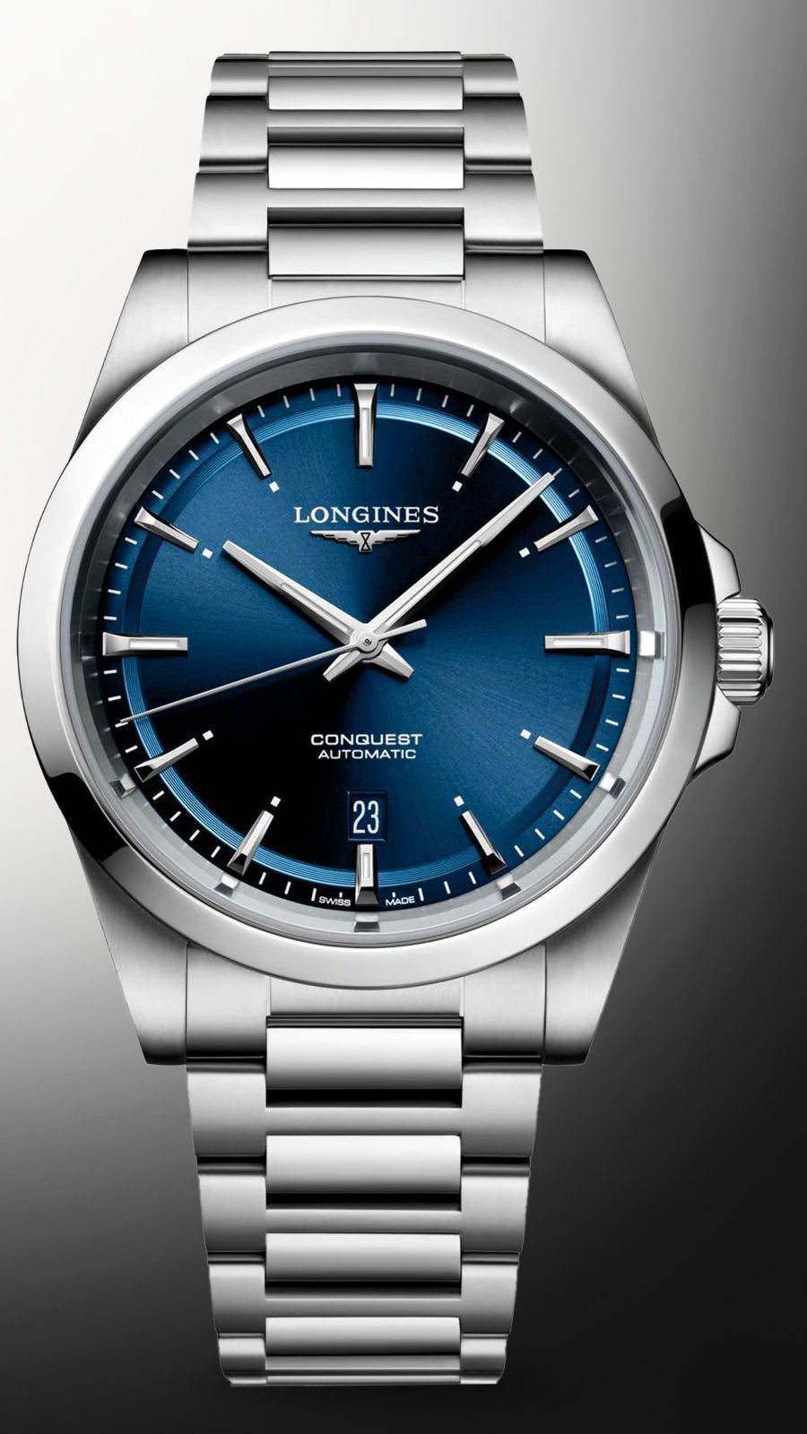 Longines Conquest 41 mm Watch in Blue Dial