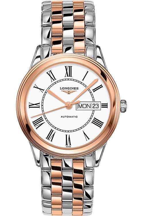 Longines Flagship 38.50 mm Watch in White Dial