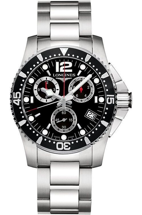 Longines Sport 41 mm Watch in Black Dial