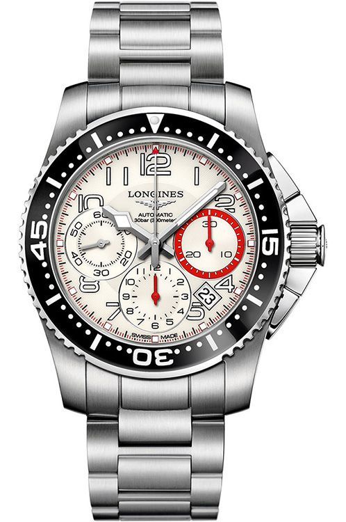 Longines HydroConquest 41 mm Watch in White Dial