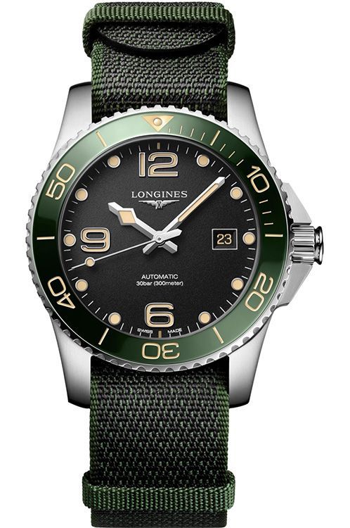 Longines HydroConquest 41 mm Watch in Black Dial