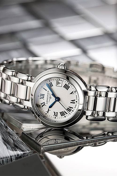 Longines Longines PrimaLuna 26.5 mm Watch in Silver Dial