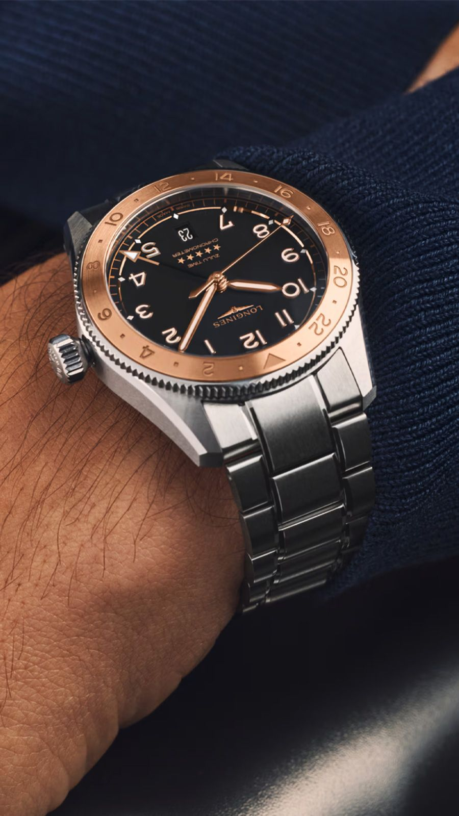 Longines Spirit Automatic Watch | L3.803.5.53.6