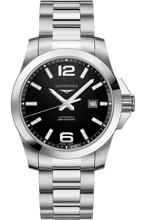 Longines Sport 43 mm Watch in Black Dial