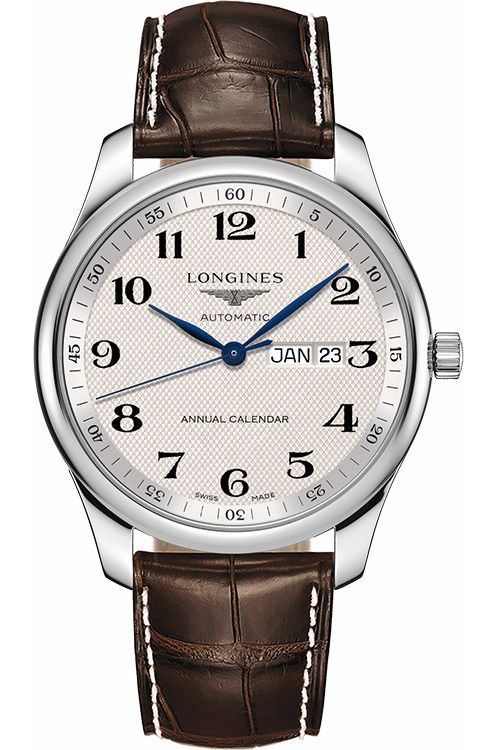 Longines The Longines Master Collection 42 mm Watch in Silver Dial