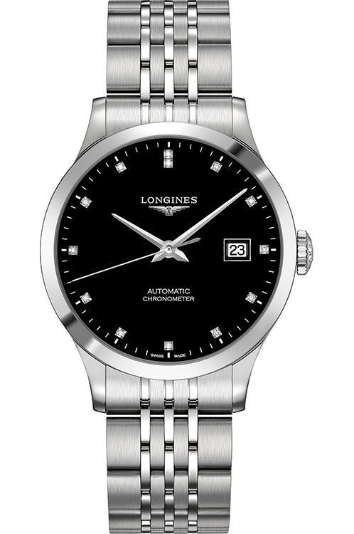 Longines Watchmaking Tradition 38.5 mm Watch in Black Dial