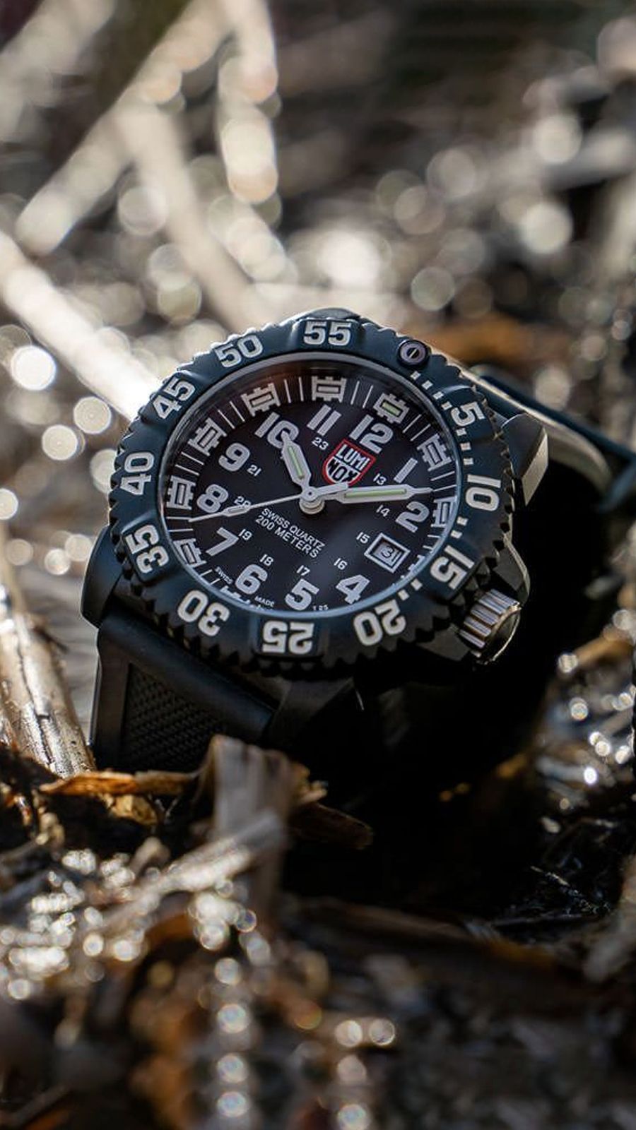 Luminox Navy SEAL 44 mm Watch in Black Dial