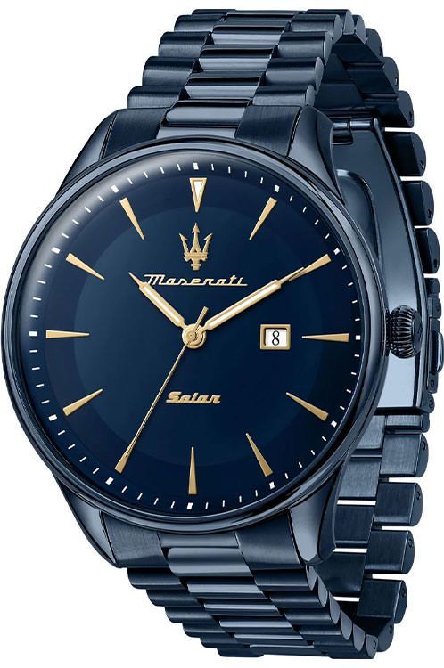 Maserati Tradizione 45 mm Watch in Blue Dial