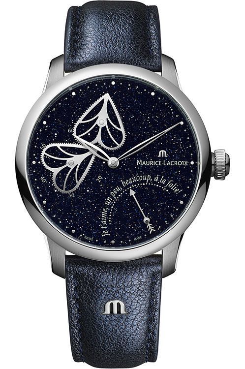 Maurice Lacroix Masterpiece 40 mm Watch in Blue Dial