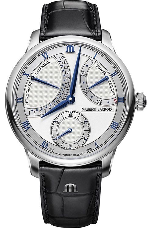 Maurice Lacroix Masterpiece 43 mm Watch in Silver Dial