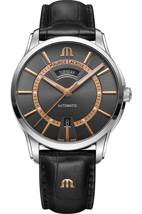 Maurice Lacroix Pontos 40.5 mm Watch in Grey Dial