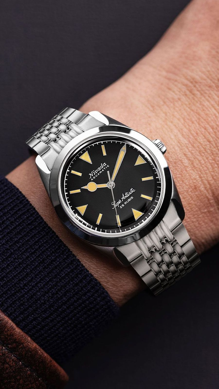 Nivada Grenchen Antarctic Automatic Watch | 32024A04
