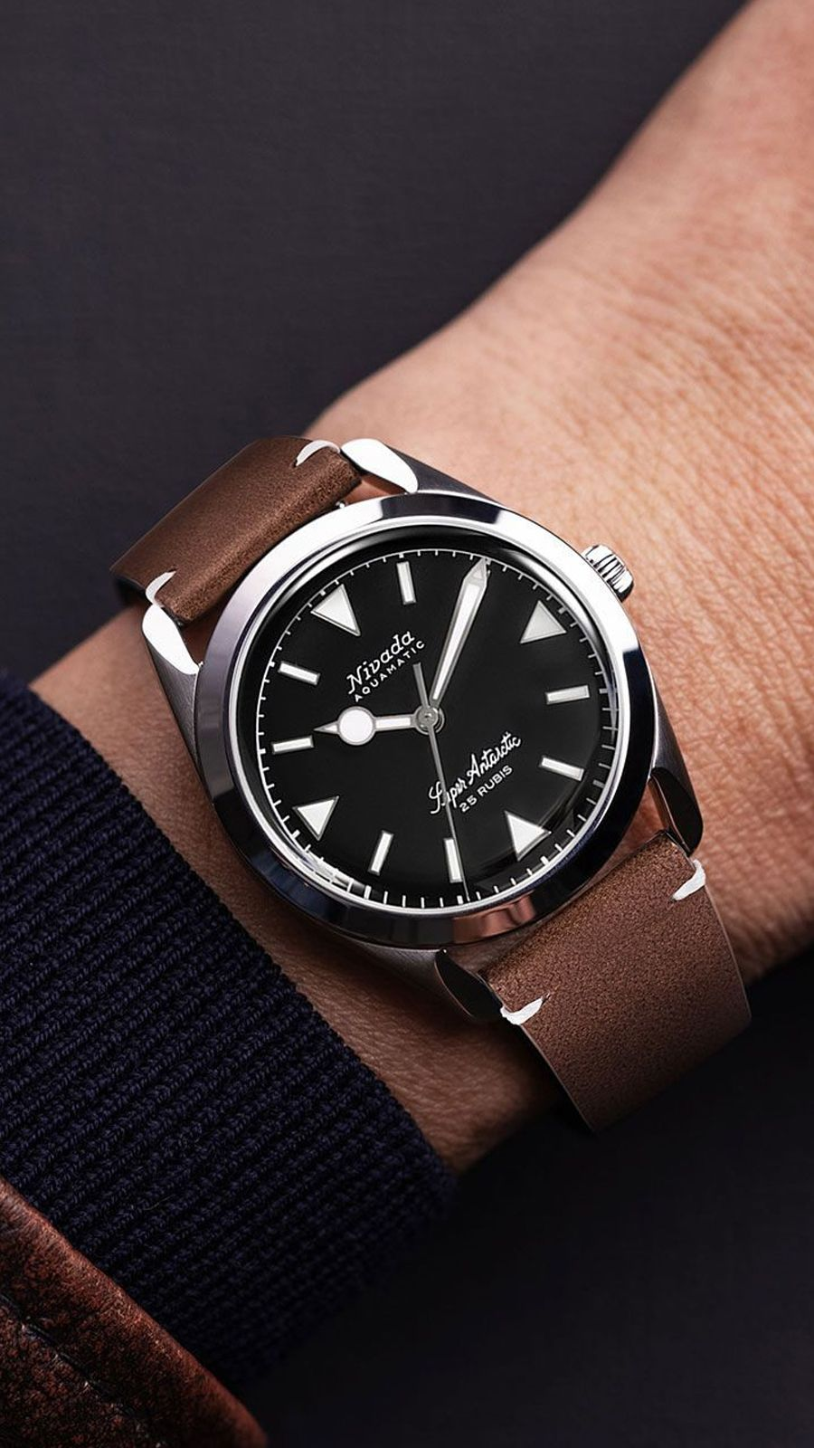 Nivada Grenchen Antarctic Automatic Watch | 32025A02