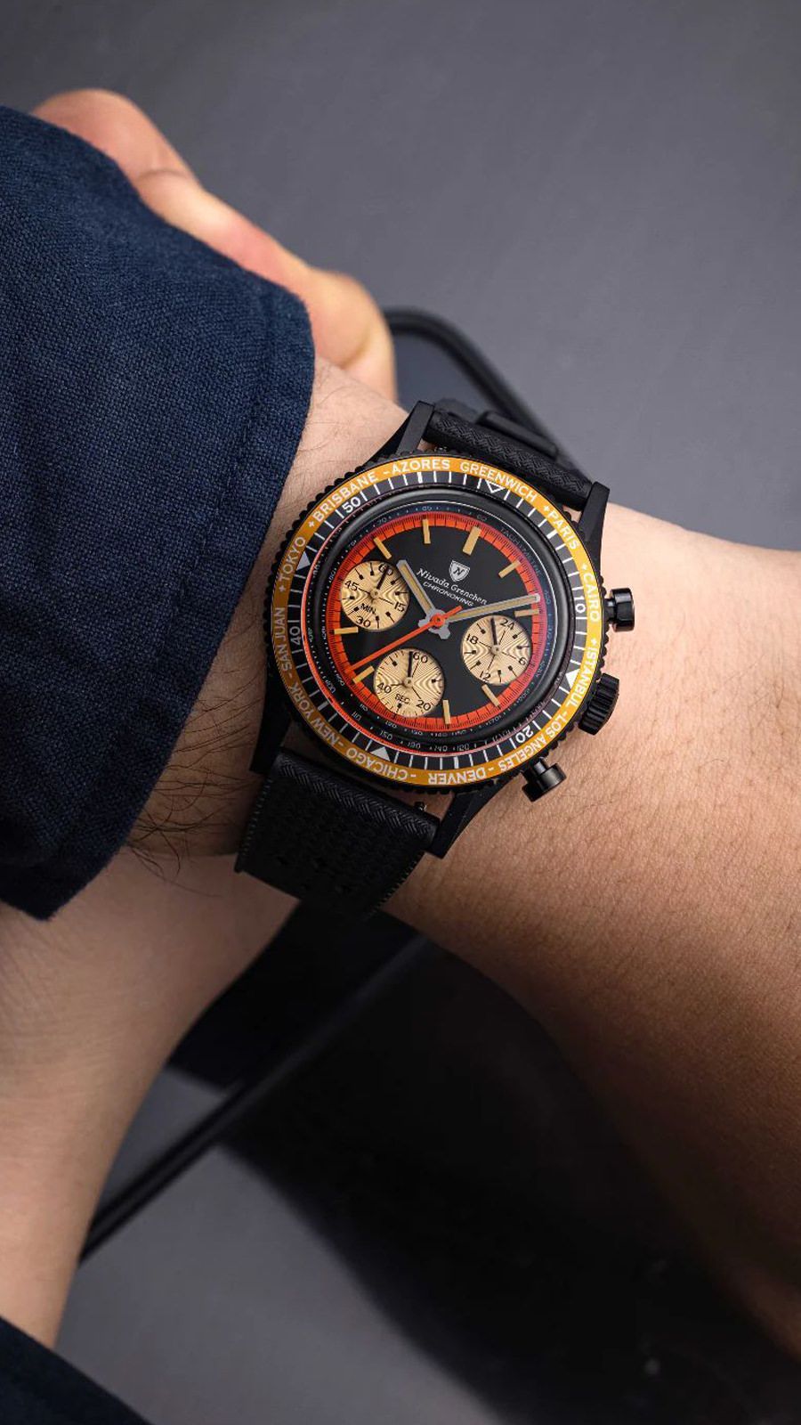 Nivada Grenchen Chronomaster