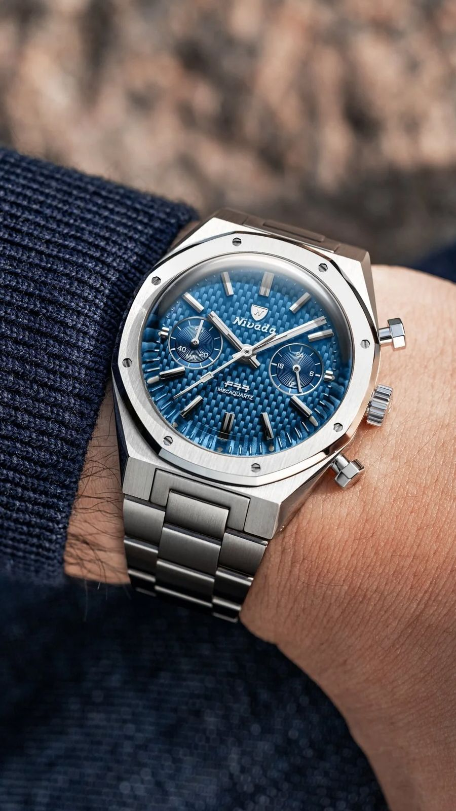 Nivada Grenchen F77 Quartz Watch | 68000Q77