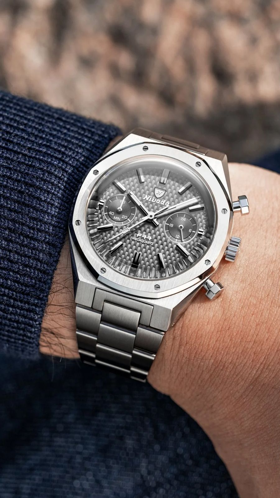 Nivada Grenchen F77 Quartz Watch | 68001Q77