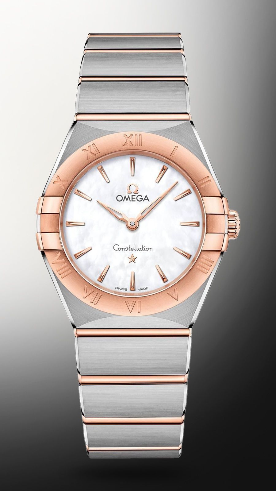 Omega Constellation 28 mm Watch in White Dial