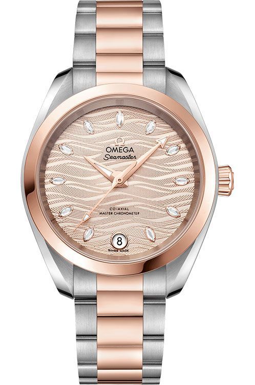 Omega rose gold outlet aqua terra