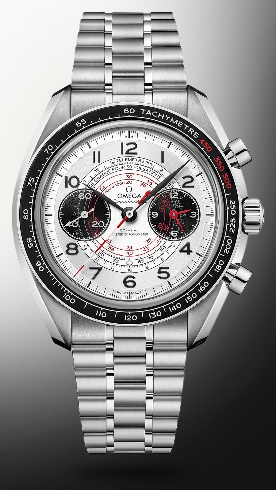 OMEGA speedmaster 文字盤 Speedmaster Chronoscope 43 mm, ステンレススティール - 329.30