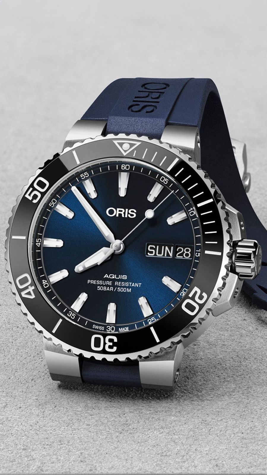 Oris aquis big day date best sale