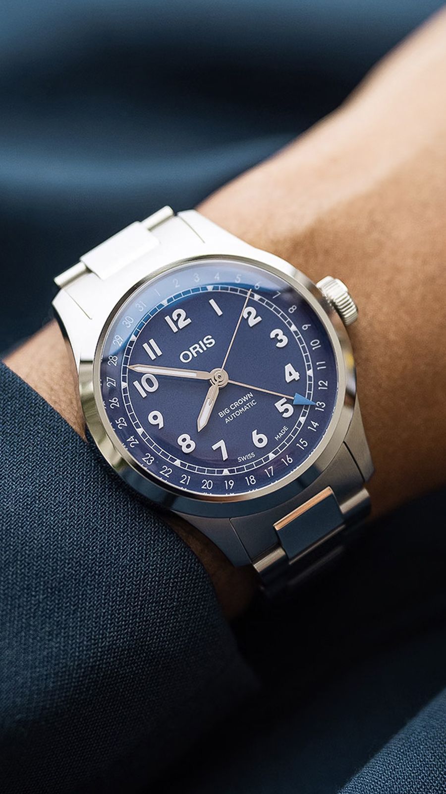 Oris Big Crown Pointer Date