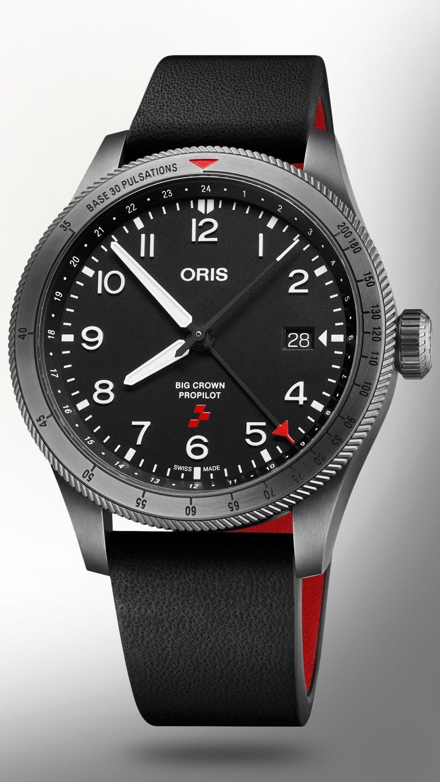 Oris Rega Fleet Limited Edition 41.50 mm Watch in Black Dial