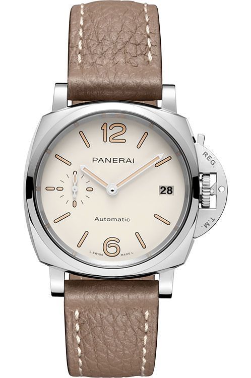 Panerai Luminor Due 38 mm Watch in White Dial