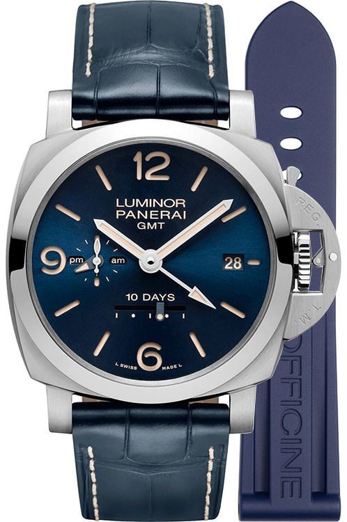 Panerai Luminor 44 mm Watch in Blue Dial