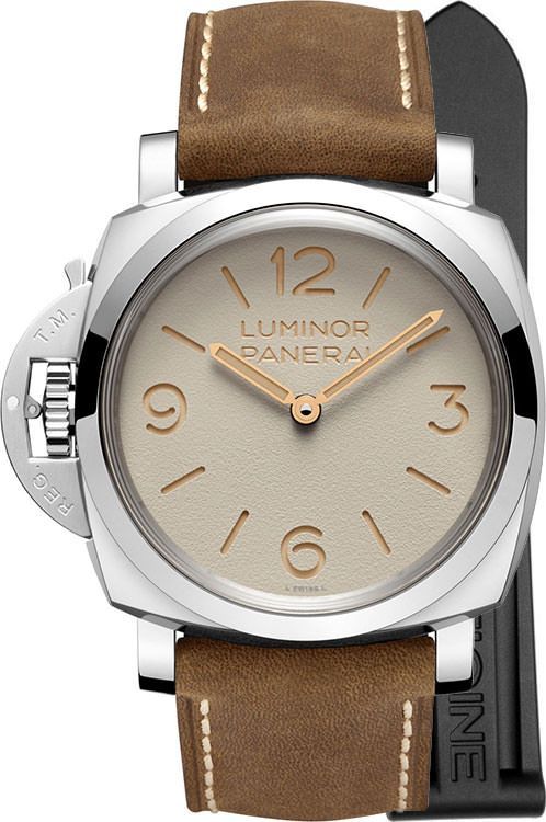 Panerai Luminor 47 mm Watch in Beige Dial