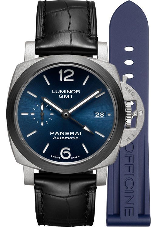 Panerai Luminor 42 mm Watch in Blue Dial