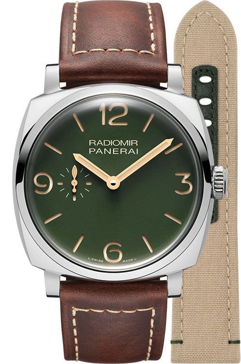 Panerai Radiomir 45 mm Watch in Green Dial