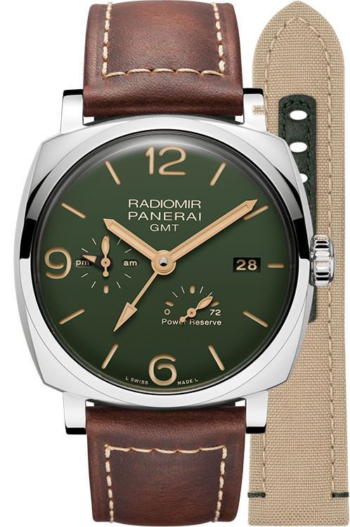 Panerai Radiomir 45 mm Watch in Green Dial