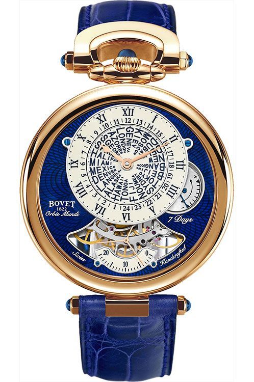 Bovet Orbis Mundi 42 mm Watch in Ivory Dial