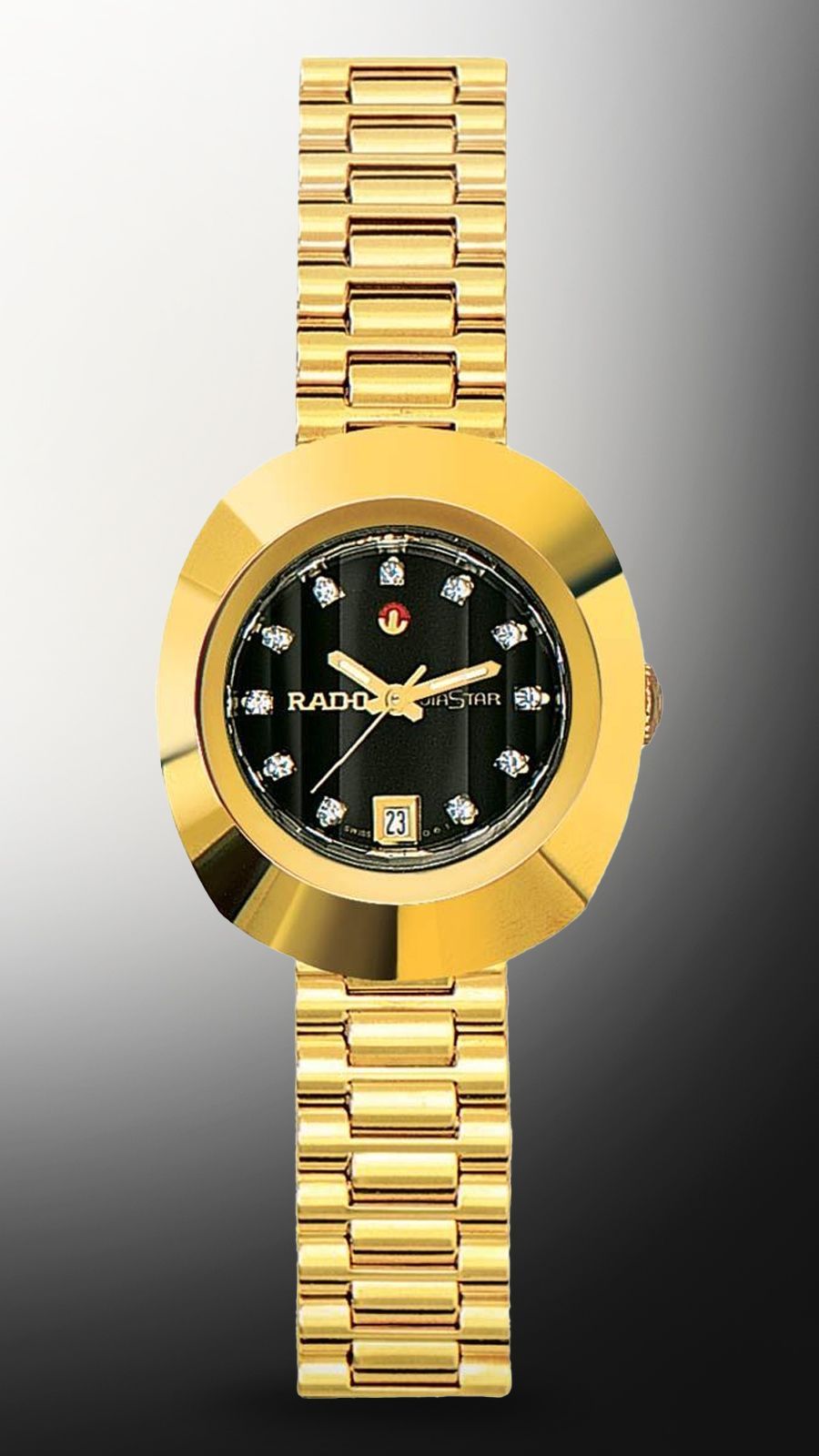 Rado DiaStar Original 37.3 mm Watch in Black Dial