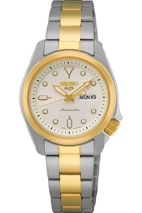 Seiko SKX Sports Style 28 mm Watch in White Dial