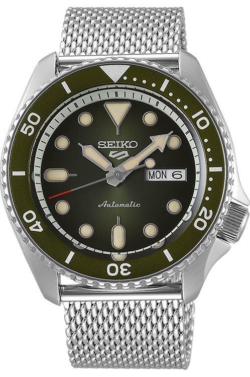 Seiko 5 sports hot sale automatic green dial