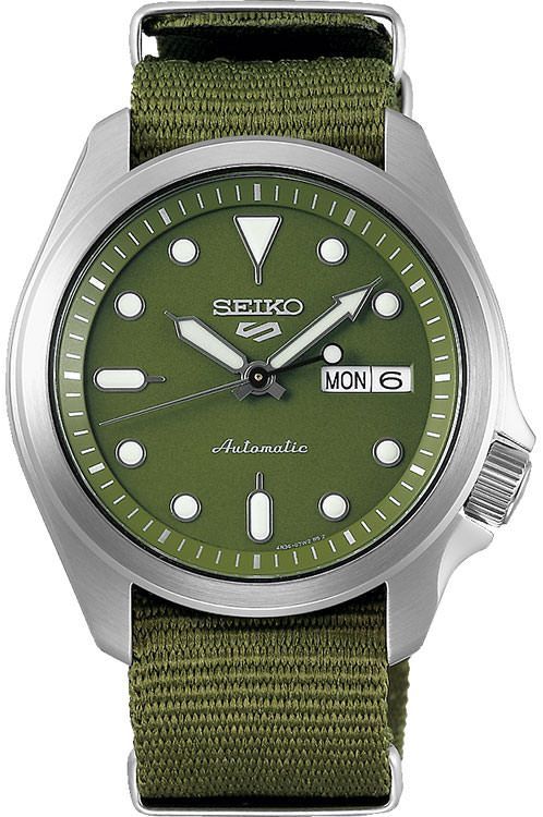 Seiko 5 best sale green dial automatic