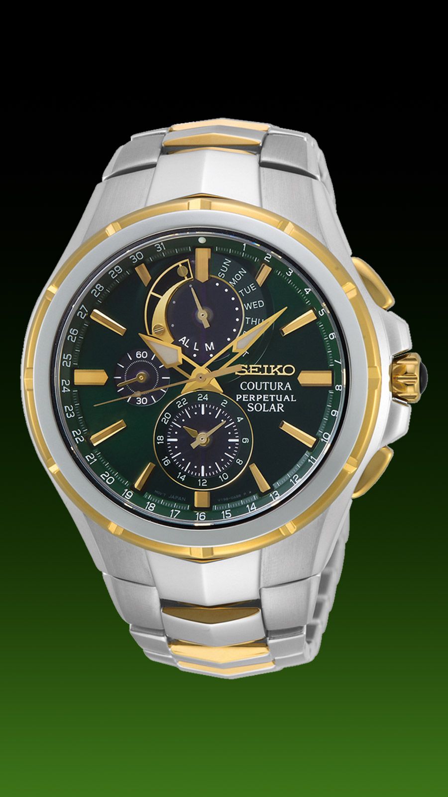 たらこ SEIKO COUTURA seiko-coutura-men-s-44mm-gold-