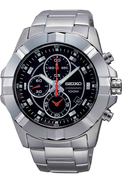 Seiko Lord 44 mm Watch in Black Dial