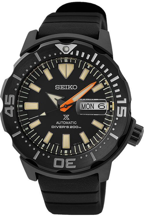 Seiko Sea 42.4 mm Watch in Black Dial