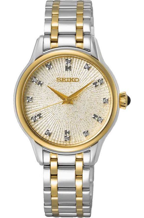 Seiko Seiko Ladies 29.50 mm Watch in Beige Dial