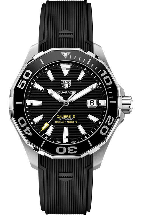 TAG Heuer Aquaracer 43 mm Watch in Black Dial
