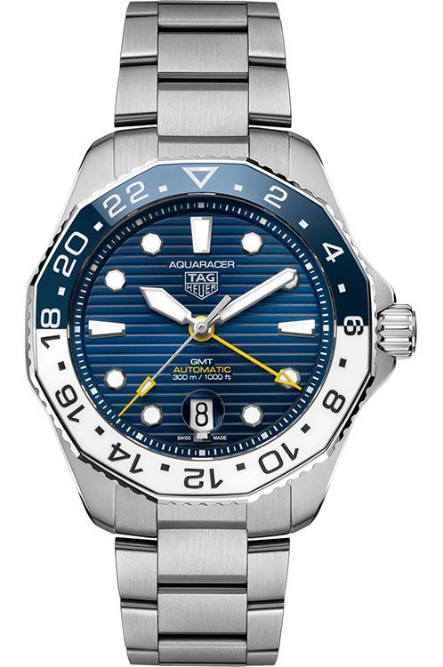 TAG Heuer Aquaracer Automatic Men Watches in Round case Blue Dial