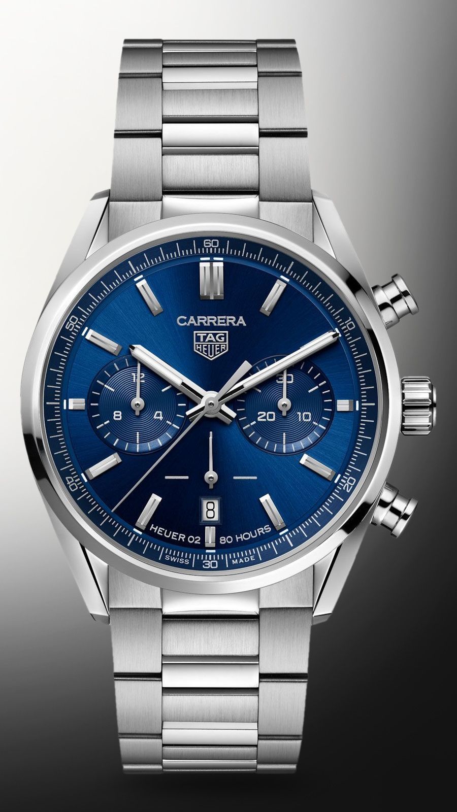 Tag heuer blue dial chronograph 2025