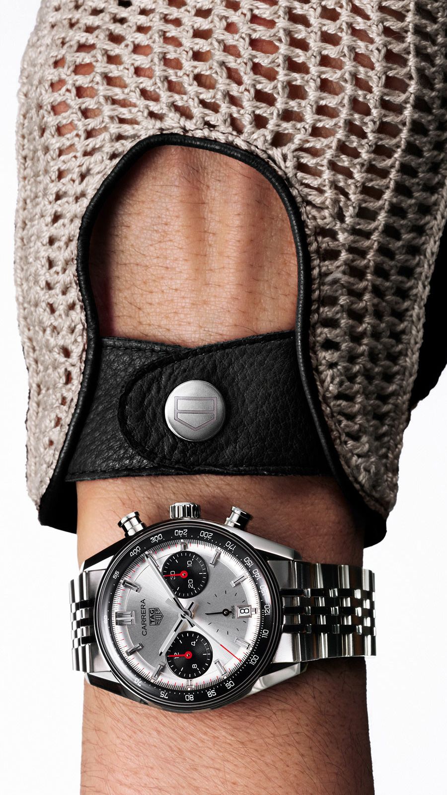 TAG Heuer Carrera Automatic Men Watches in Round case Silver Dial