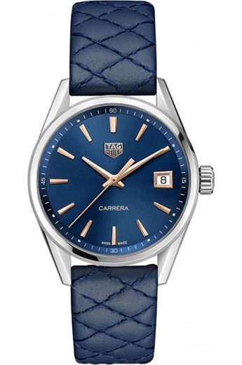 Tag heuer blue face womens watch store