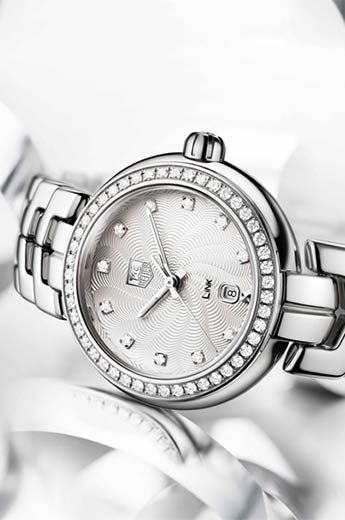 TAG Heuer Link 29 mm Watch in Silver Dial